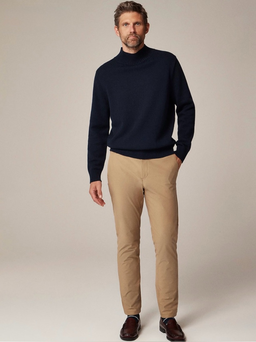NWT J. Crew 770 Straight-fit Tech Pant Savannah Sand